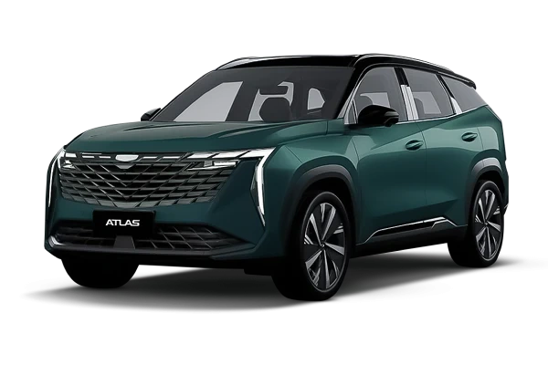Geely Atlas II — Зеленый металлик