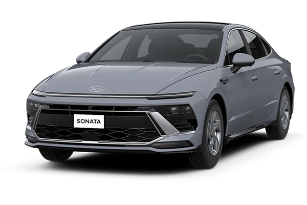 Hyundai Sonata VIII (DN8) Рестайлинг — Серо-голубой