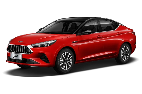 JAC J7 I — Красный с черной крышей