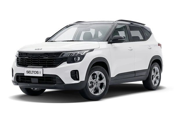 Kia Seltos I Рестайлинг — Белый с черной крышей