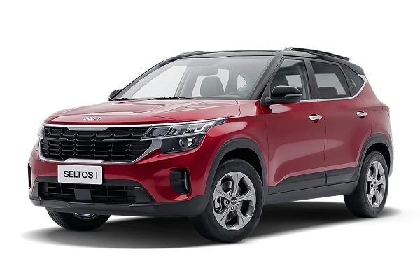 Kia Seltos I Рестайлинг — Красный с черной крышей