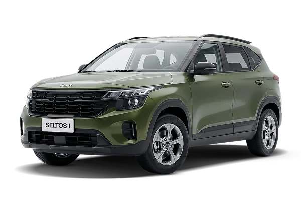 Kia Seltos I Рестайлинг — Оливковый