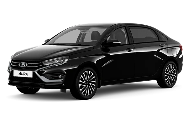 Lada Aura — Чёрный